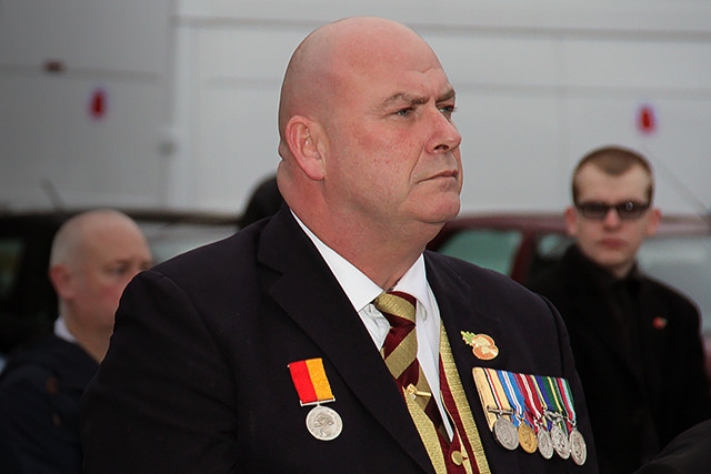 Two minute silence is observed at the Cenotaph to mark Armistice Day