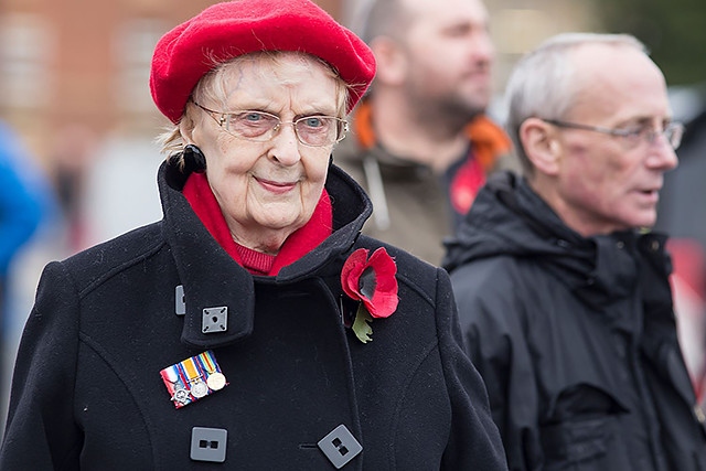 Two minute silence is observed at the Cenotaph to mark Armistice Day