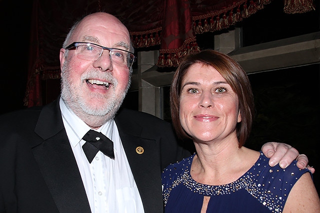 Rochdale Law Association Annual Dinner<br /> John Kay and Lisa McAllister from Lines Henry Ltd, sponsors of the dinner