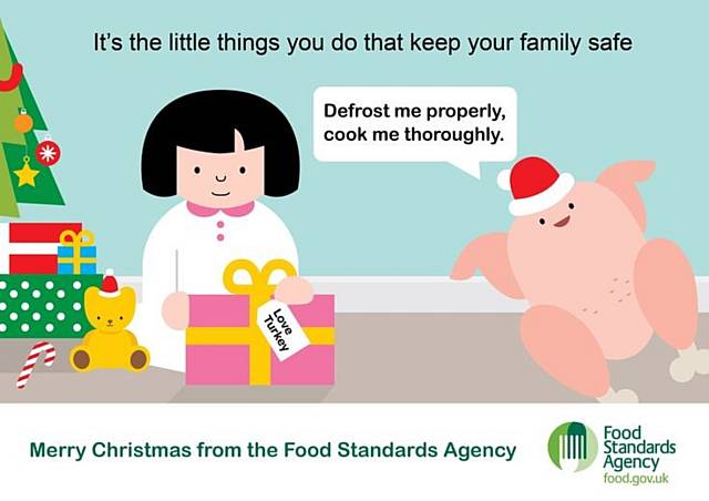 It’s very important that food safety isn’t forgotten about at Christmas