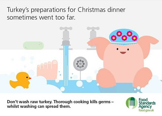 It’s very important that food safety isn’t forgotten about at Christmas