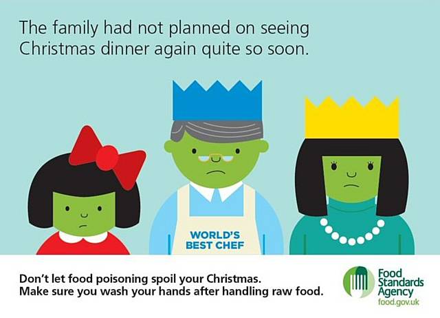 It’s very important that food safety isn’t forgotten about at Christmas