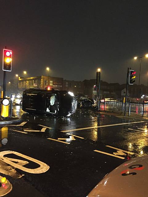 Accident at Townhead Junction