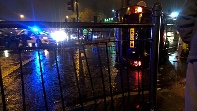 Accident at Townhead Junction