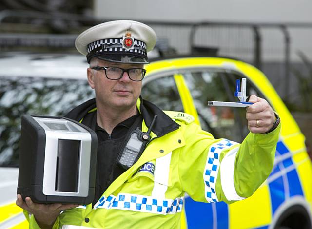 The Christmas drink and drug drive operation will see officers testing motorists around the clock 