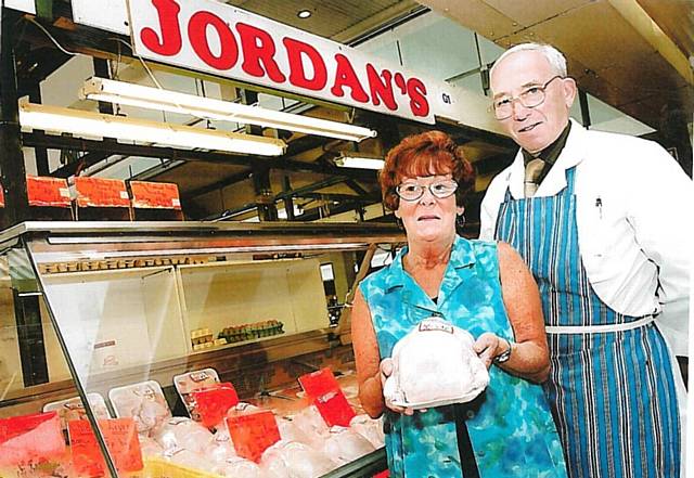 Eileen and Peter Jordan pictured in 2000