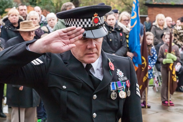 Remembrance Sunday in Middleton