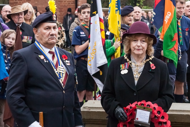 Remembrance Sunday in Middleton