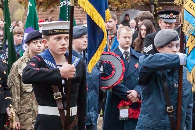 Remembrance Sunday in Middleton