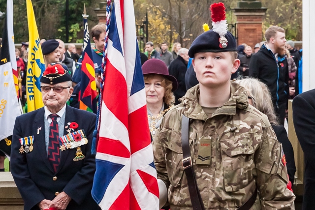 Remembrance Sunday in Middleton