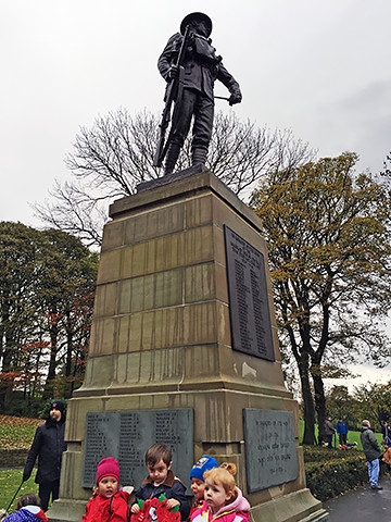 Remembrance Sunday in Milnrow