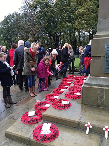 Remembrance Sunday in Milnrow