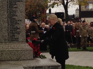 Remembrance Sunday in Heywood