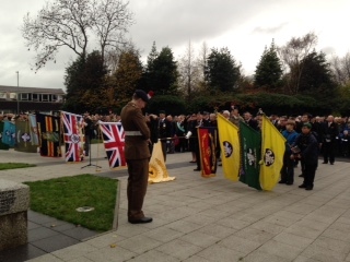 Remembrance Sunday in Heywood