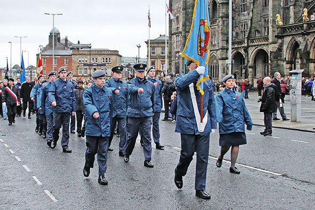 Remembrance Sunday in Rochdale