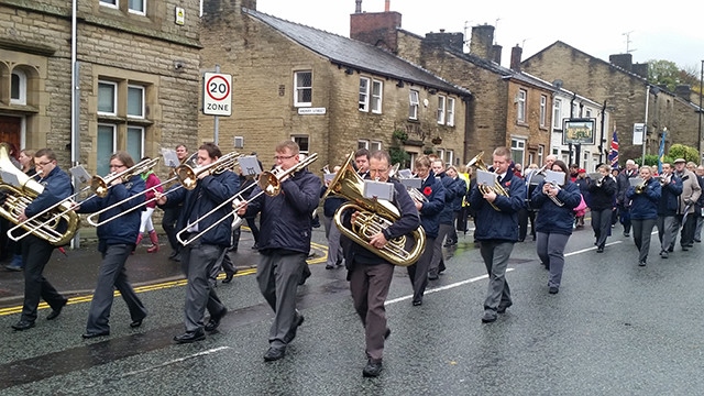 Remembrance Sunday in Milnrow