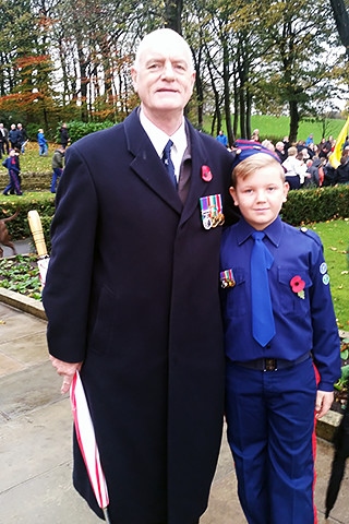 Remembrance Sunday in Milnrow