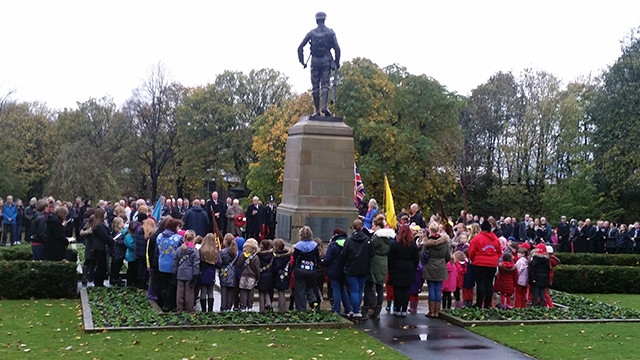 Remembrance Sunday in Milnrow