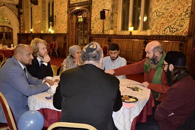 Local residents gather in Rochdale’s Town Hall to celebrate the various local Interfaith work throughout the year