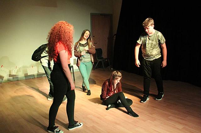 Tracing Steps Theatre Company ‘Cyberbullying’ Theatre-in-Education Performance