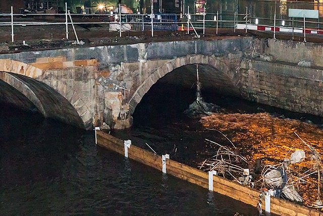 Work on re-opening the River Roch in town is progressing well