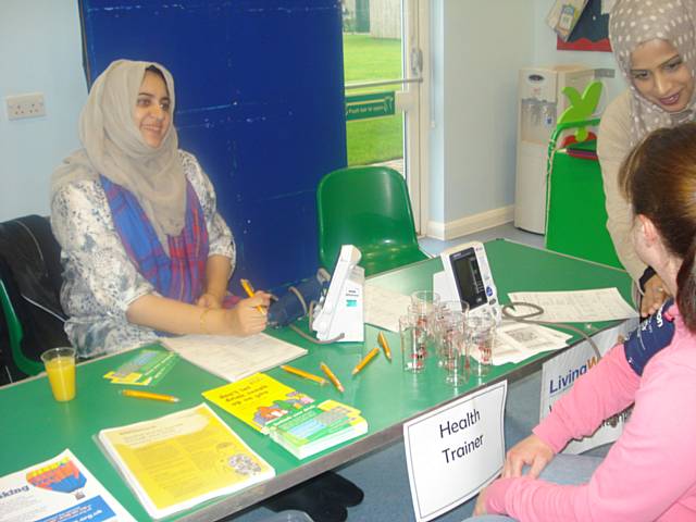 A wealth of useful information to keep families safe and well at a special event at Deeplish Primary School