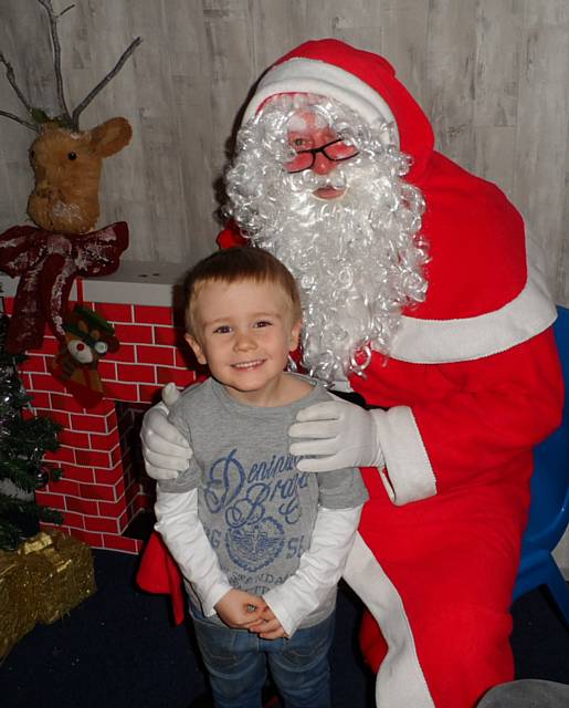 Father Christmas at St James’ Church Christmas Fair