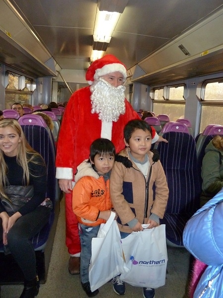 Santa Special from Littleborough Station