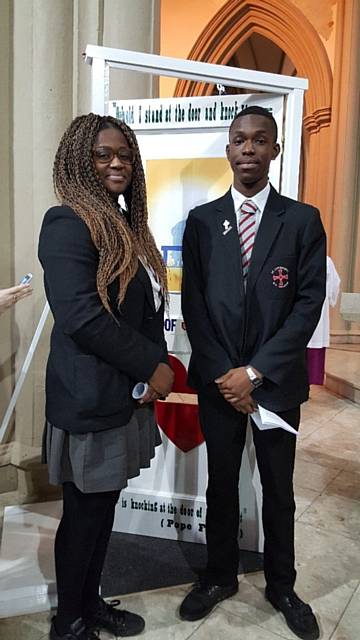 Nadine & Shawn, Pupil Chaplains from Year 10