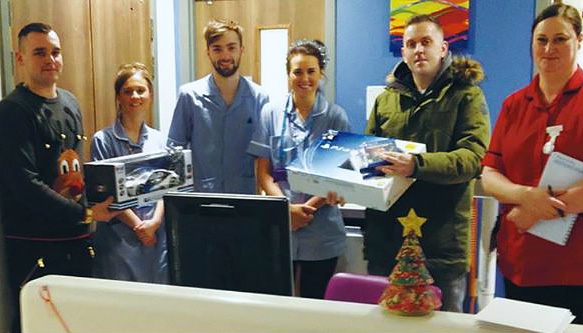 DJ Jon DaFox donates PlayStation 4 and toys to Teenage Cancer Trust