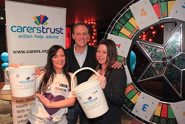 Coronation Street actor Antony Cotton launching the charity partnership with Carers Trust last year