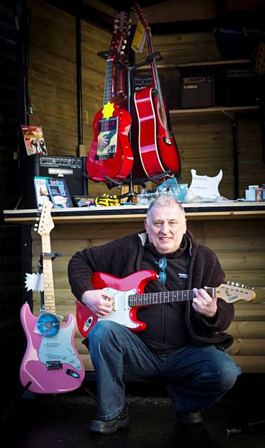 Musical instruments, Rochdale Market