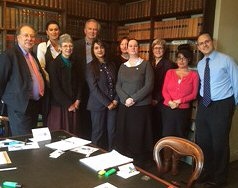 Solicitors from Hartley Thomas & Wright, Temperley Taylor  and JBHS Solicitors with Nosheen Bukhari, a dementia champion