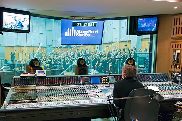 Rock Choir record at Abbey Road Studios