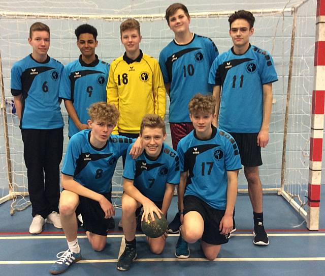 Siddal Moor U15 Boys handball team 