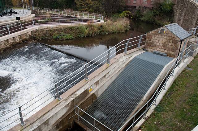 Rochdale Interchange screw-driven turbine