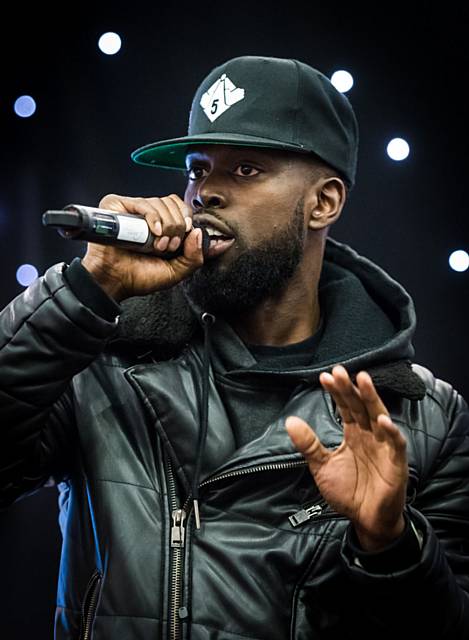 Ghetts at the 2014 Rochdale Literature & Ideas Festival 