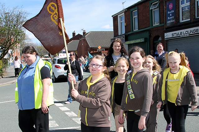 Heywood Uniformed Groups St George’s Parade