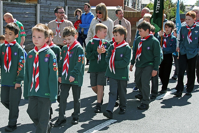 Heywood Uniformed Groups St George’s Parade