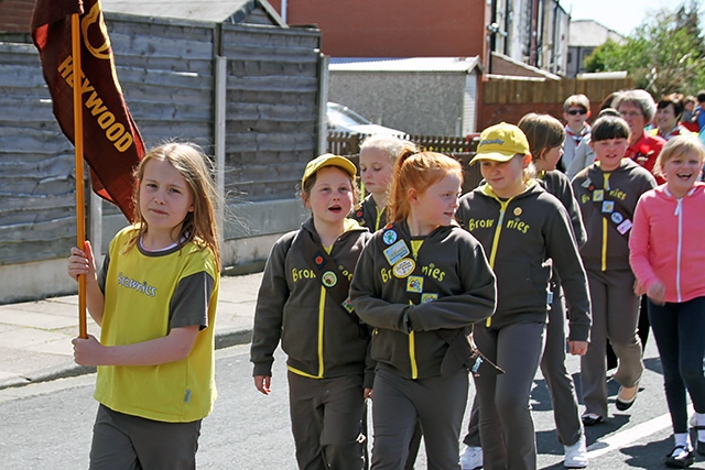 Heywood Uniformed Groups St George’s Parade