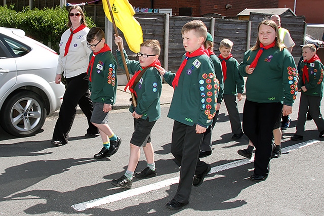 Heywood Uniformed Groups St George’s Parade