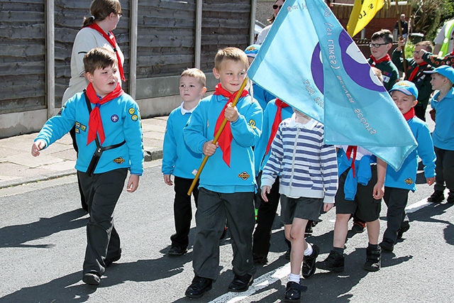 Heywood Uniformed Groups St George’s Parade