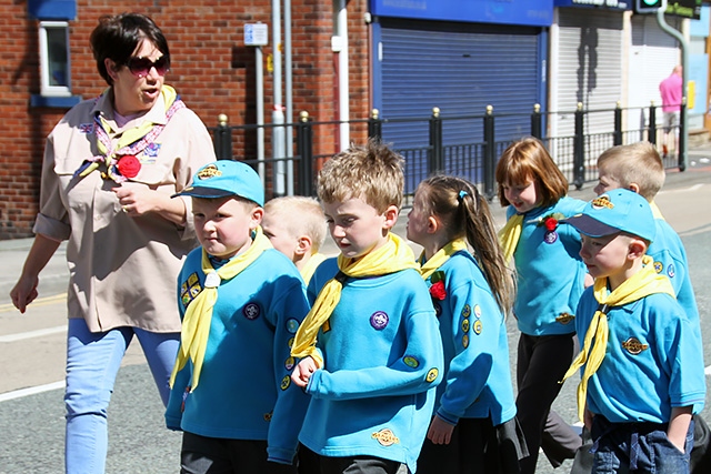 Heywood Uniformed Groups St George’s Parade