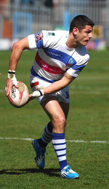 Wayne English made his 350th appearance in the professional game against South Wales Scorpions