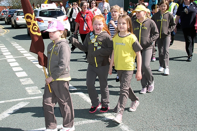 Heywood Uniformed Groups St George’s Parade