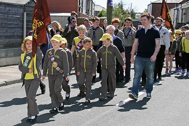 Heywood Uniformed Groups St George’s Parade