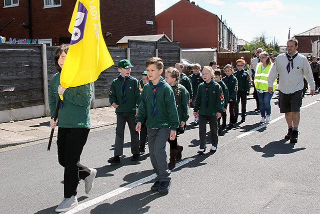 Heywood Uniformed Groups St George’s Parade