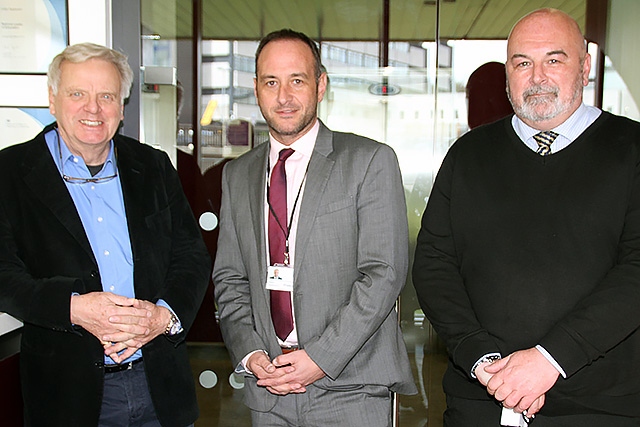 Lord Michael Grade, Julian Appleyard and Brett Wicks