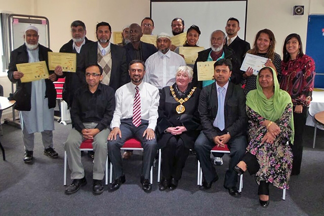 Wardleworth Community Centre students with Mayor Carol Wardle