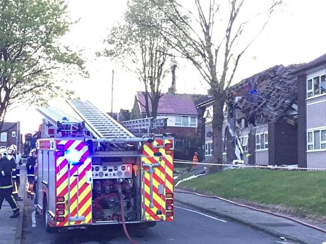 Explosion Heywood, 20 families evacuated